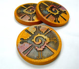 Galactic Butterfly (Hunab Ku) Clay Paper Weight