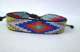 Huichol Native American Inspired Multi-Colored, Beaded Friendship Bracelet 102