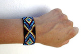Huichol Native American Inspired Beaded Bracelet - Original Design 22