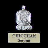 Mayan Sun Sign Pendants in Silver