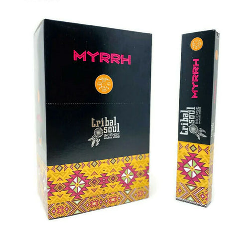 Tribal Soul - Myrrh Incense - 15 Sticks Pack
