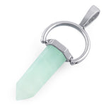 Faceted Single Point-Swing Amazonite Pendant