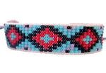 Huichol Native American Inspired Beaded Bracelet - Design B