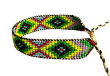 Huichol Native American Inspired Beaded Bracelet - Design D