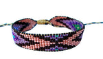 Huichol Native American Inspired Beaded Bracelet - Design F