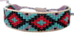 Huichol Native American Inspired Beaded Bracelet - Design B